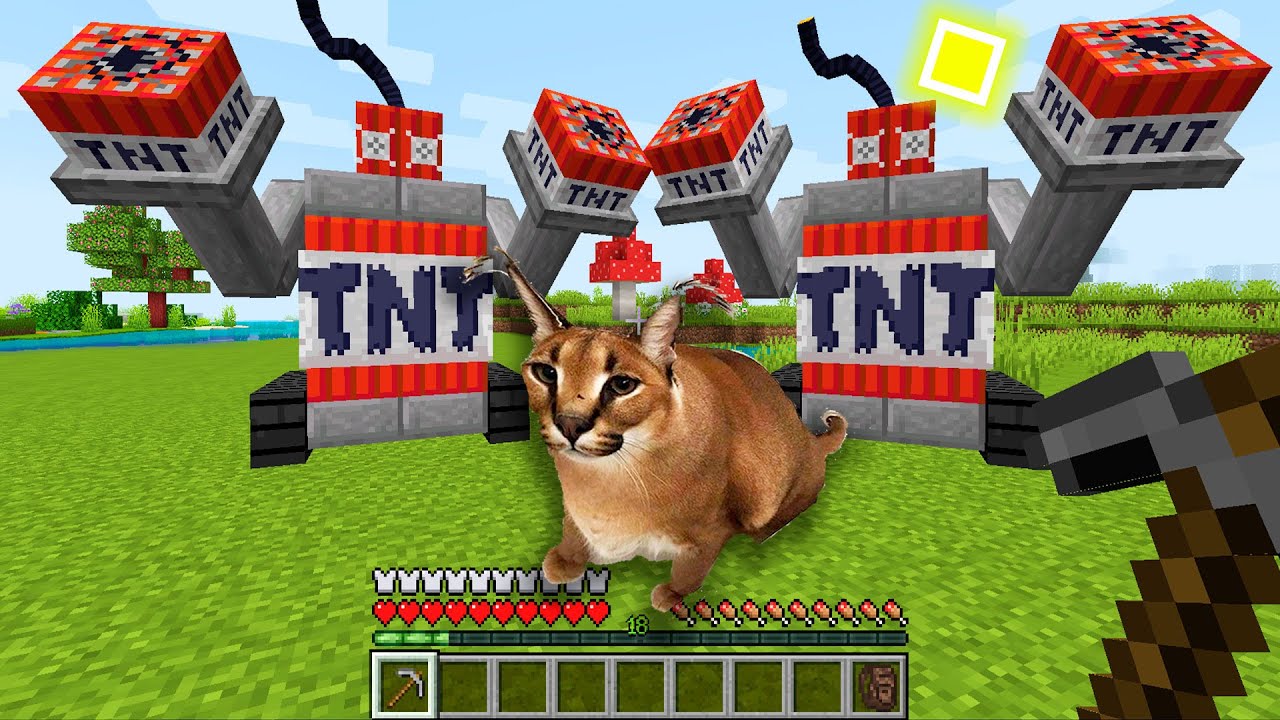 ТНТ ГОЛЕМЫ СПАСЛИ БОЛЬШОЙ ШЛЕПА В МАЙНКРАФТ ! Алексбой Minecraft Мультик