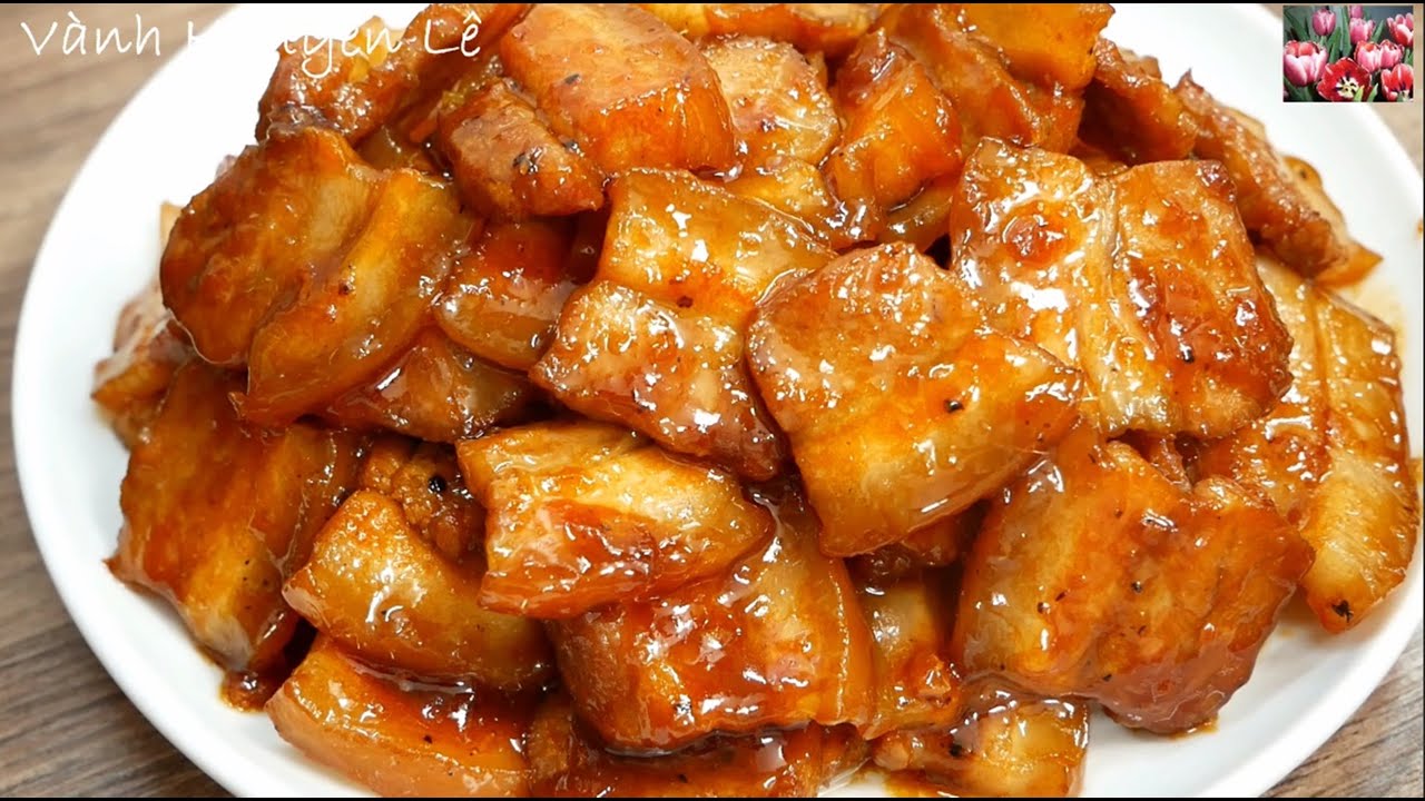 Ba Rọi Ram / Ba Rọi Khìa - Cách nấu Thịt Khìa/Thịt Ram Nước Dừa thơm ngon Màu sắc đẹp by Vanh Khuyen
