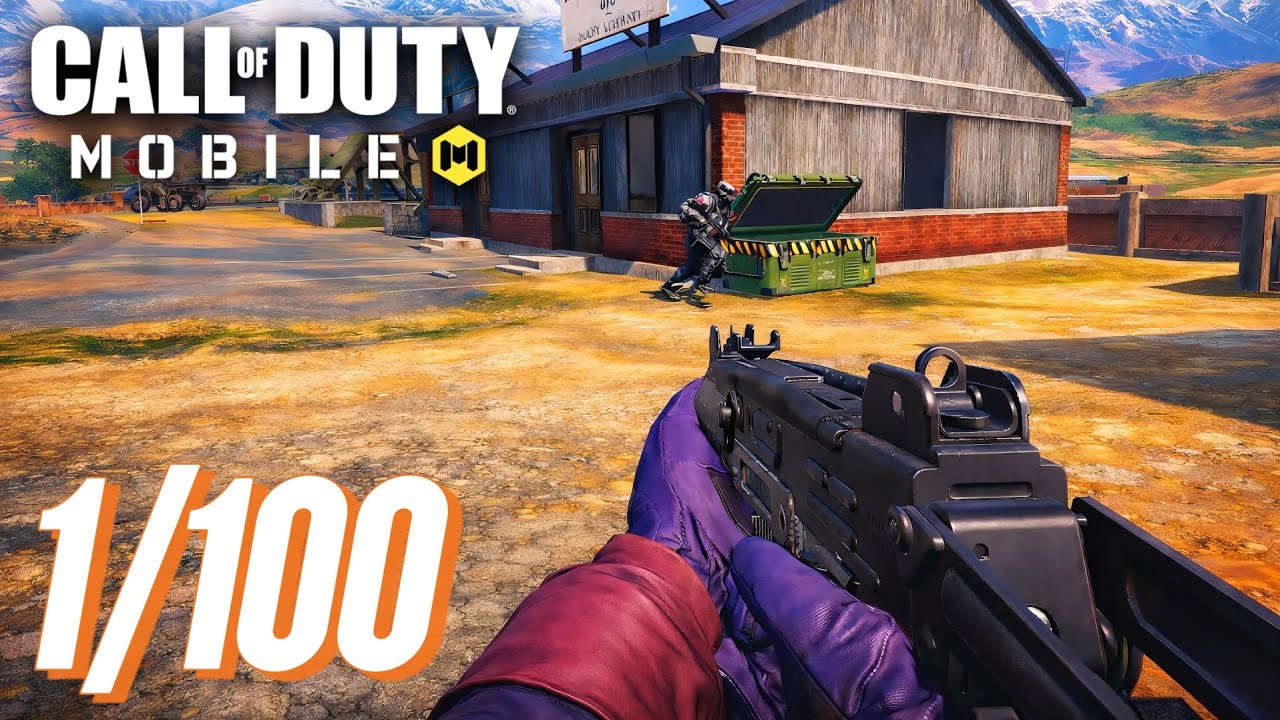 Call of Duty mobile | Crazy Battle Royale 1/100
