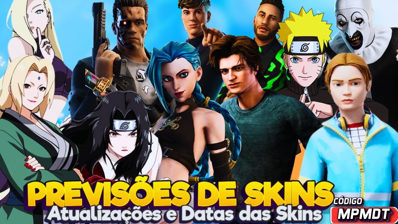 NEW SKINS FOR STRANGER THINGS, NARUTO, ARCANE - FORTNITE SKIN PREDICTIONS - UPCOMING FORTNITE SKI...