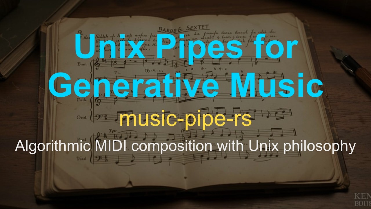 Music Pipes: Unix Tools for Makers and AI Agents