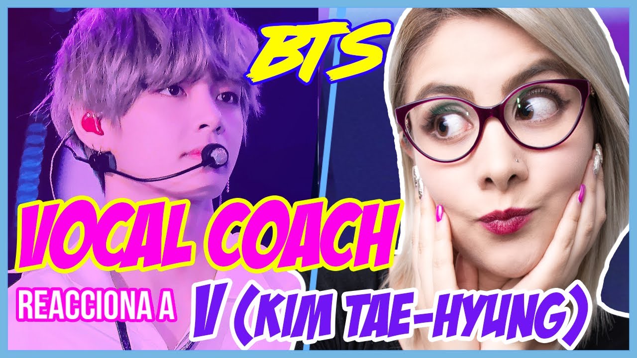 BTS - V (KIM TAEHYUNG)  | VOCAL COACH REACCIONA | Gret Rocha