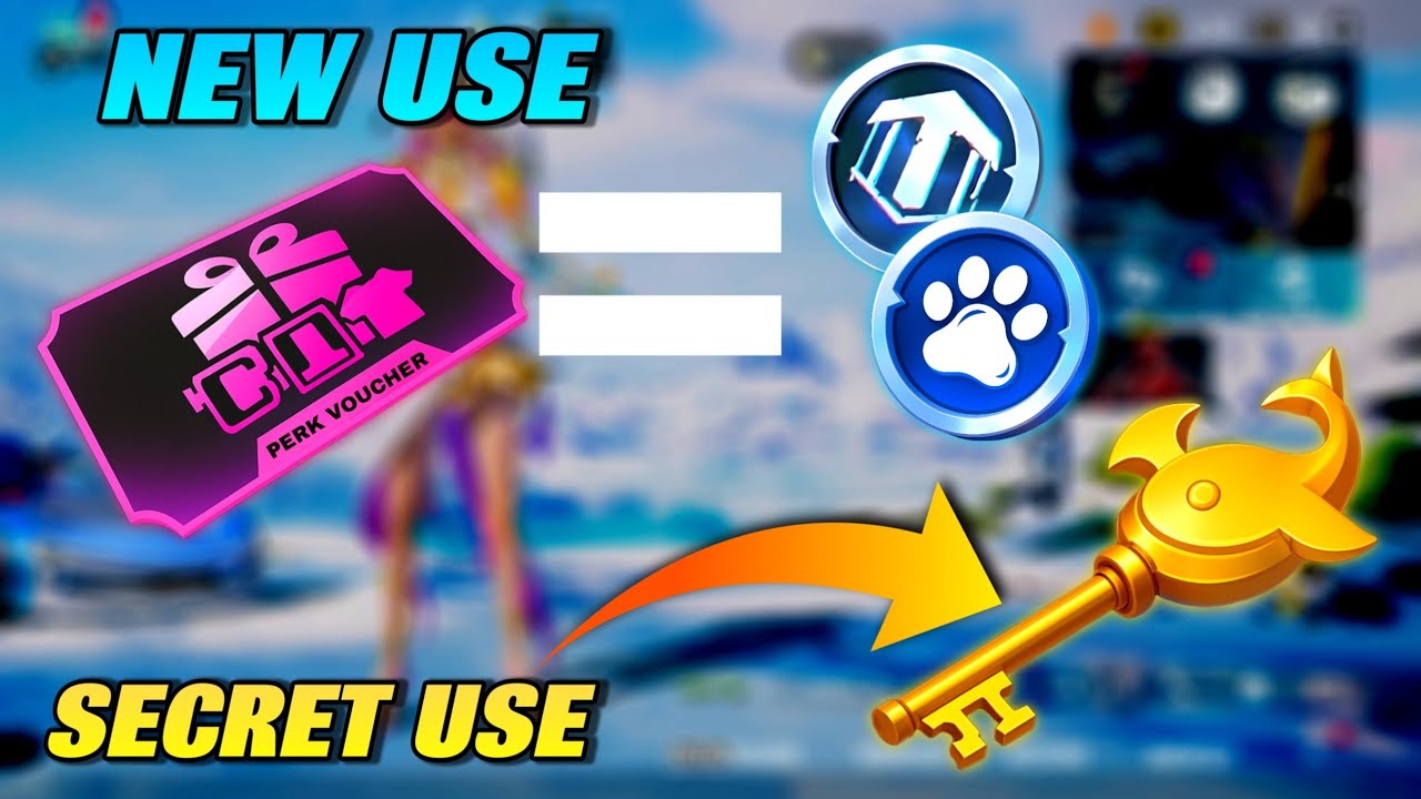 Perk Voucher New Best Use | Get Buddy Coin | How To Use Party Mailbox Key in BGMI
