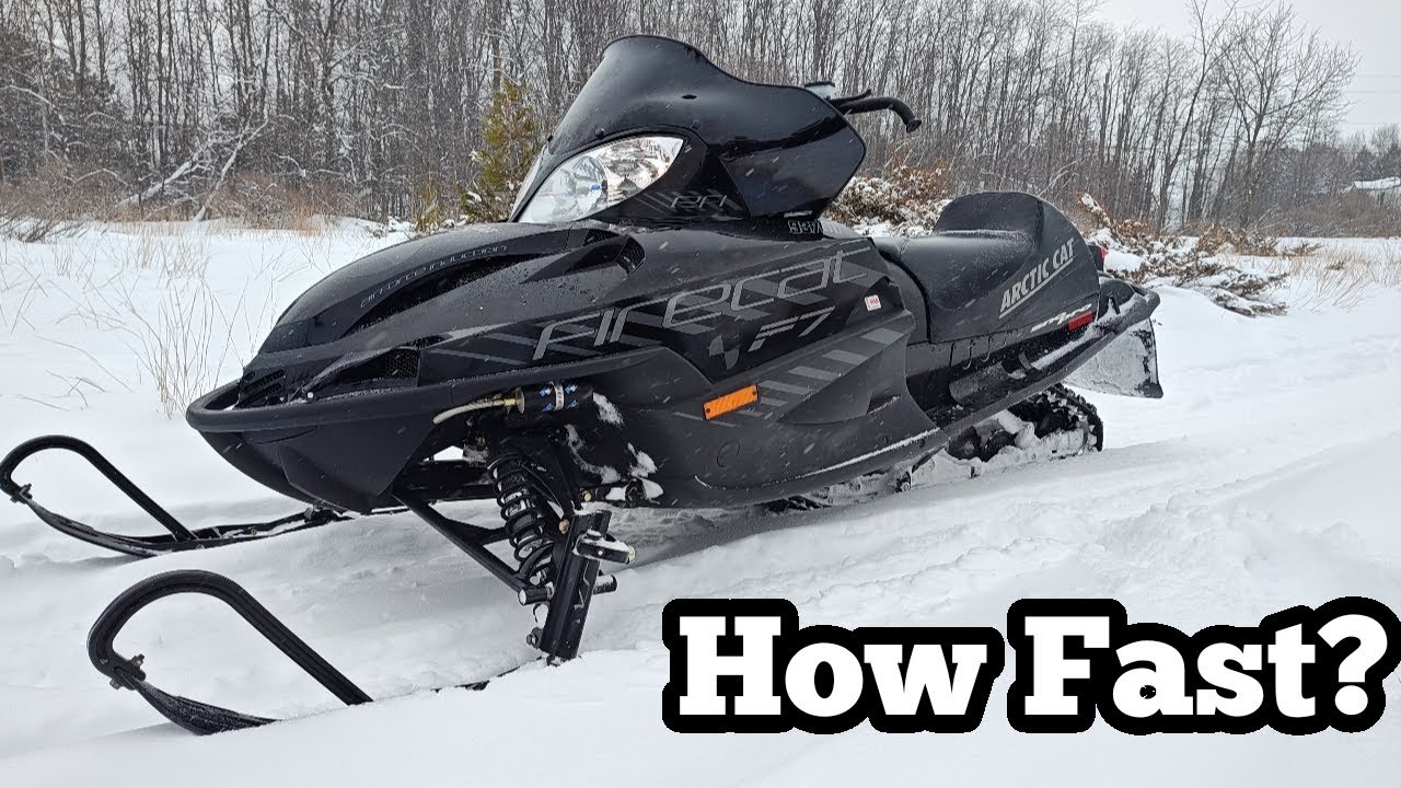 How Fast Is An Arctic Cat F7 Firecat? Top Speed, 0-60, 1/4 Mile Test