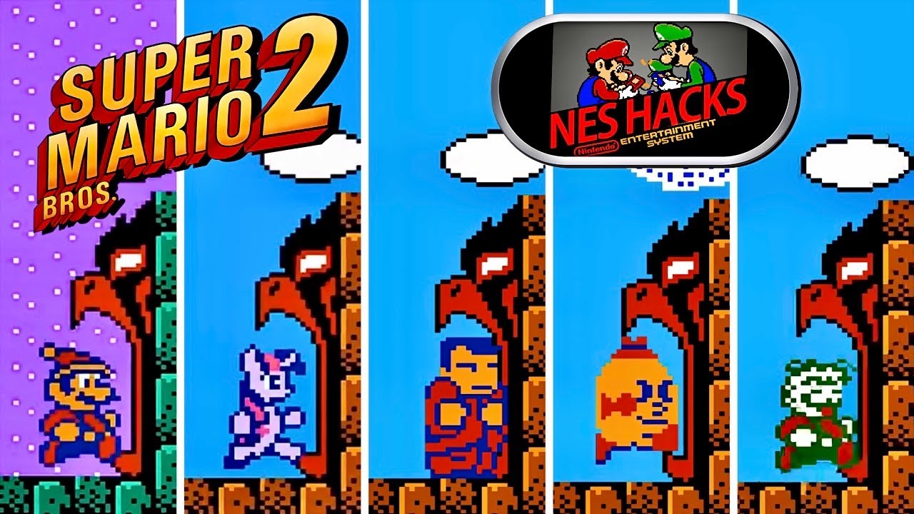 Super Mario Bros. 2 NES Hacks Comparison [Part 1]