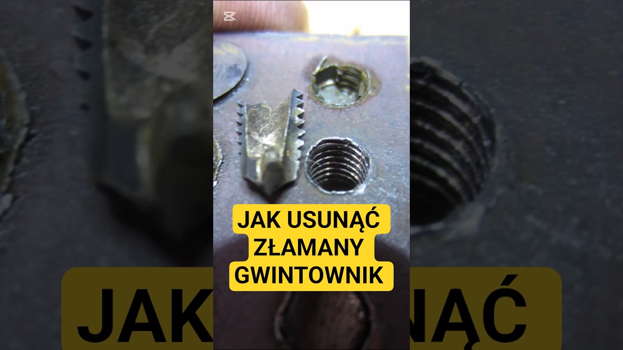 Usunięcie załamanego gwintownika Maszyną DIY EDM