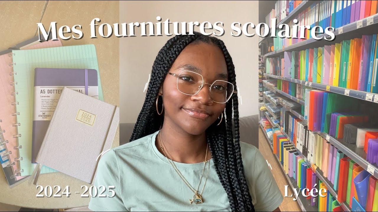 MES FOURNITURES SCOLAIRES pour la rentrée | back to school 📚