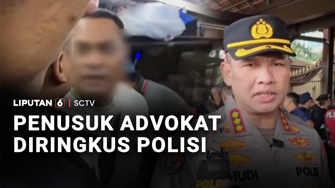 Penusuk Advokat Diringkus Polisi | Liputan 6