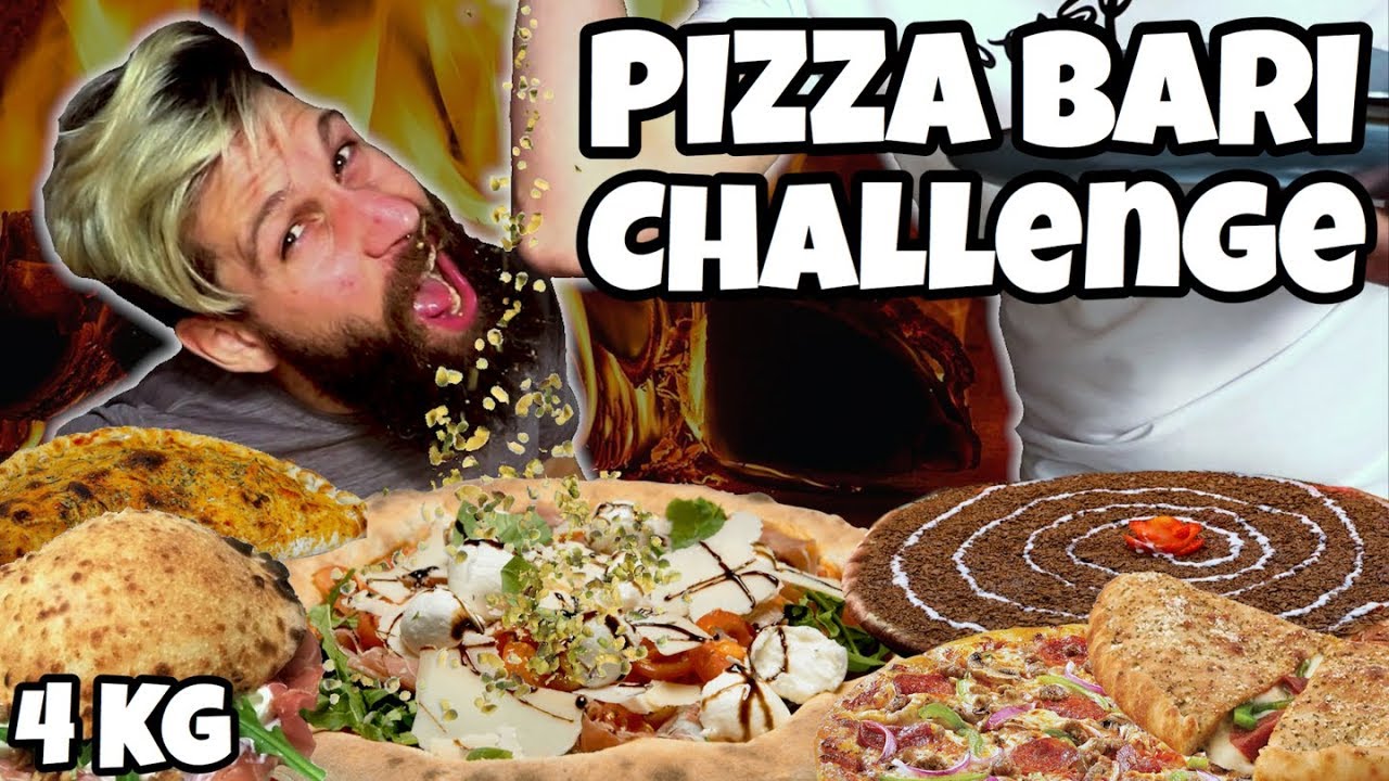 4 KG DI PIZZA A BARI CHALLENGE - CHEAT DAY - MAN VS FOOD