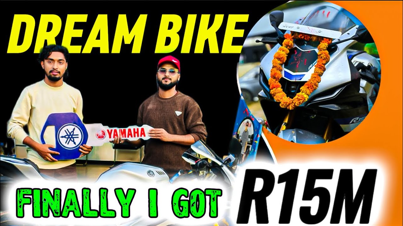 || Finally-Dream Bike Purchage || YAMAHA R15M || TOP MODEL    #yamahar15m #dreambike #mtr07rider 