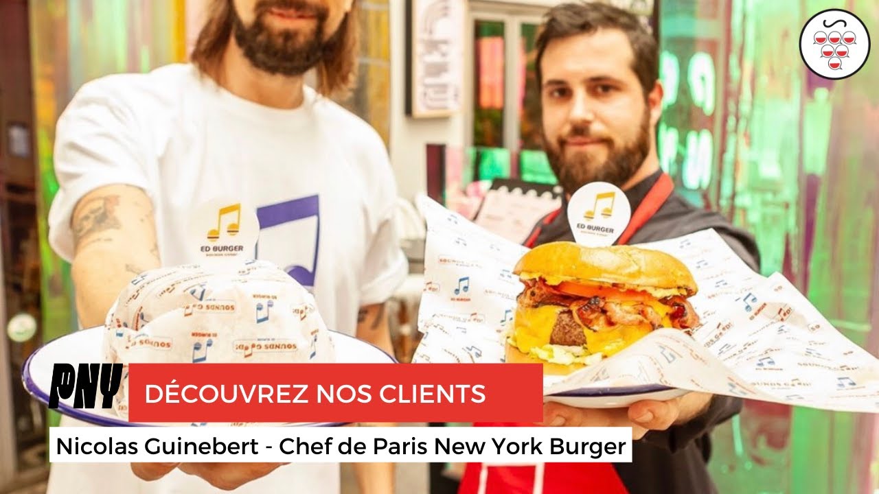 Nicolas Guinebert de Paris New York Burger | Les Grappes part en Live