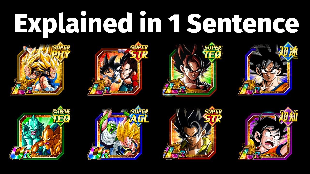 Explaining 15 Dokkan Battle units in 1 Sentence (8th Anniversary Edition)