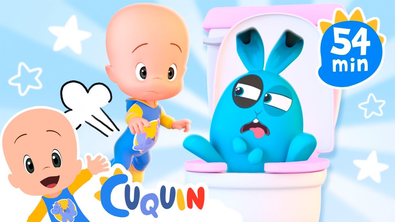 Toilet's surprise | Learn magic with Cuquin's wand - Cuquin