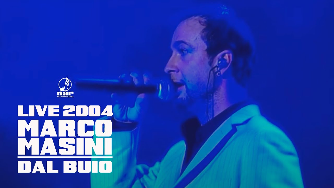 Marco Masini - Dal Buio (Official video Live 2004)