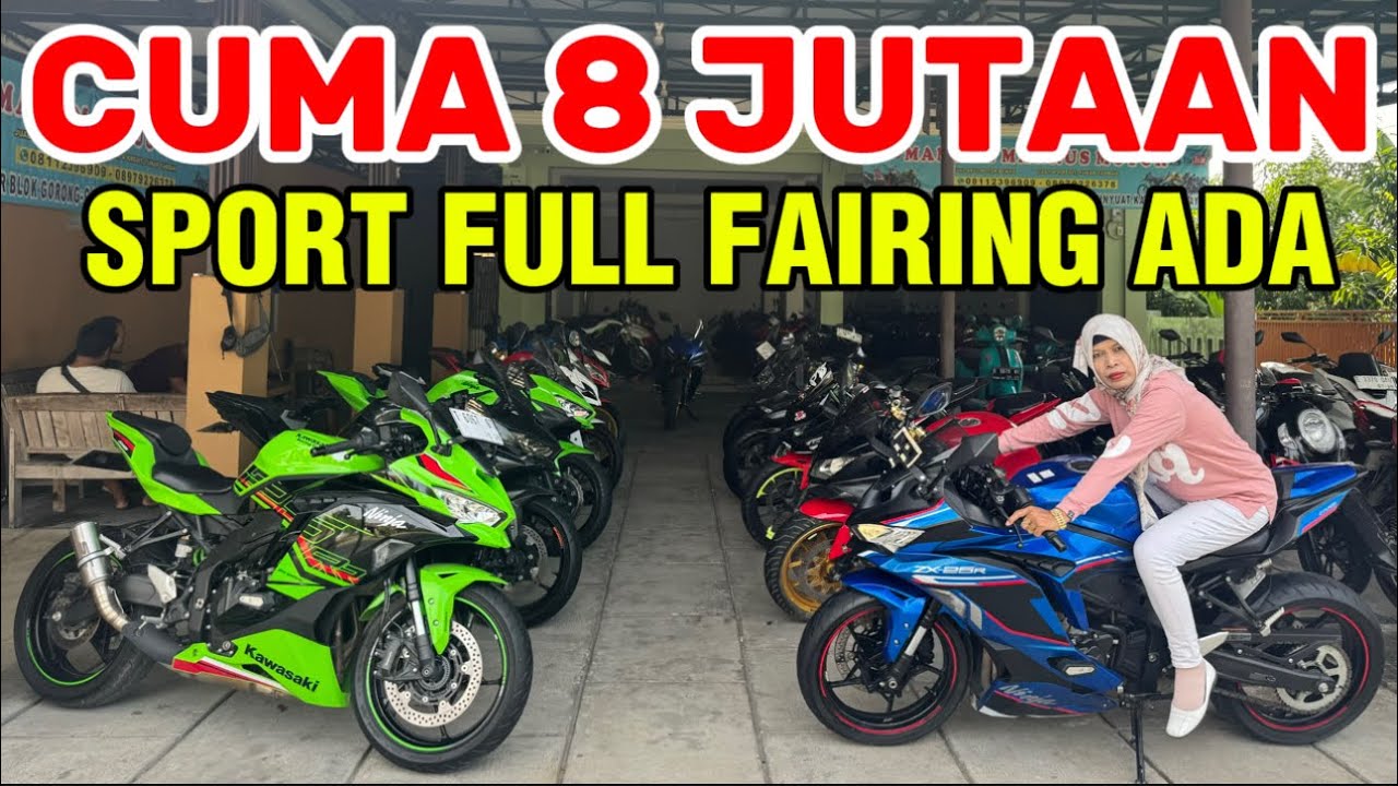CUMA 8 JUTAAN SPORT FULL FAIRING ADA DISINI..!#viralvideo #trending #video #fypシ #viral #fypシ゚viral 