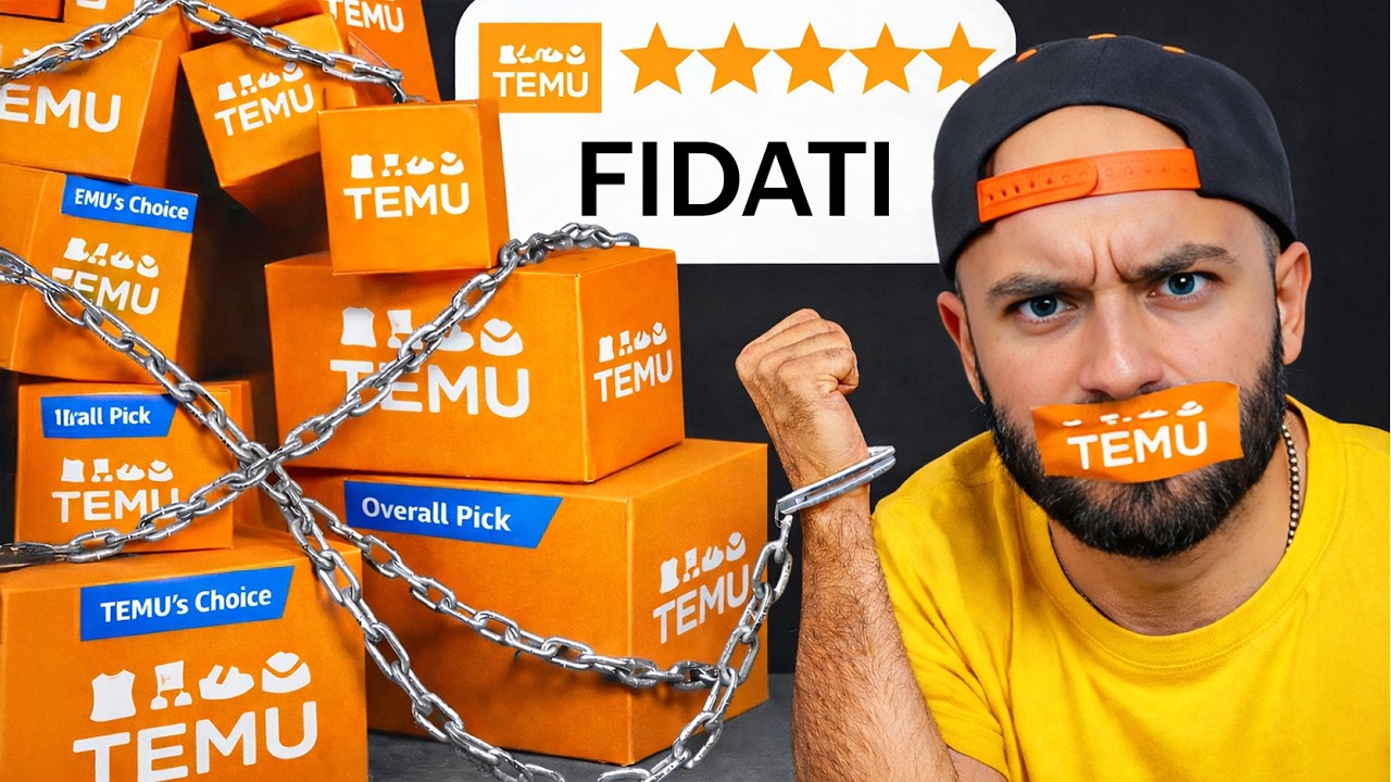5 FIGATE di TEMU...  SUPER FAKE? 📦 MEGA UNBOXING