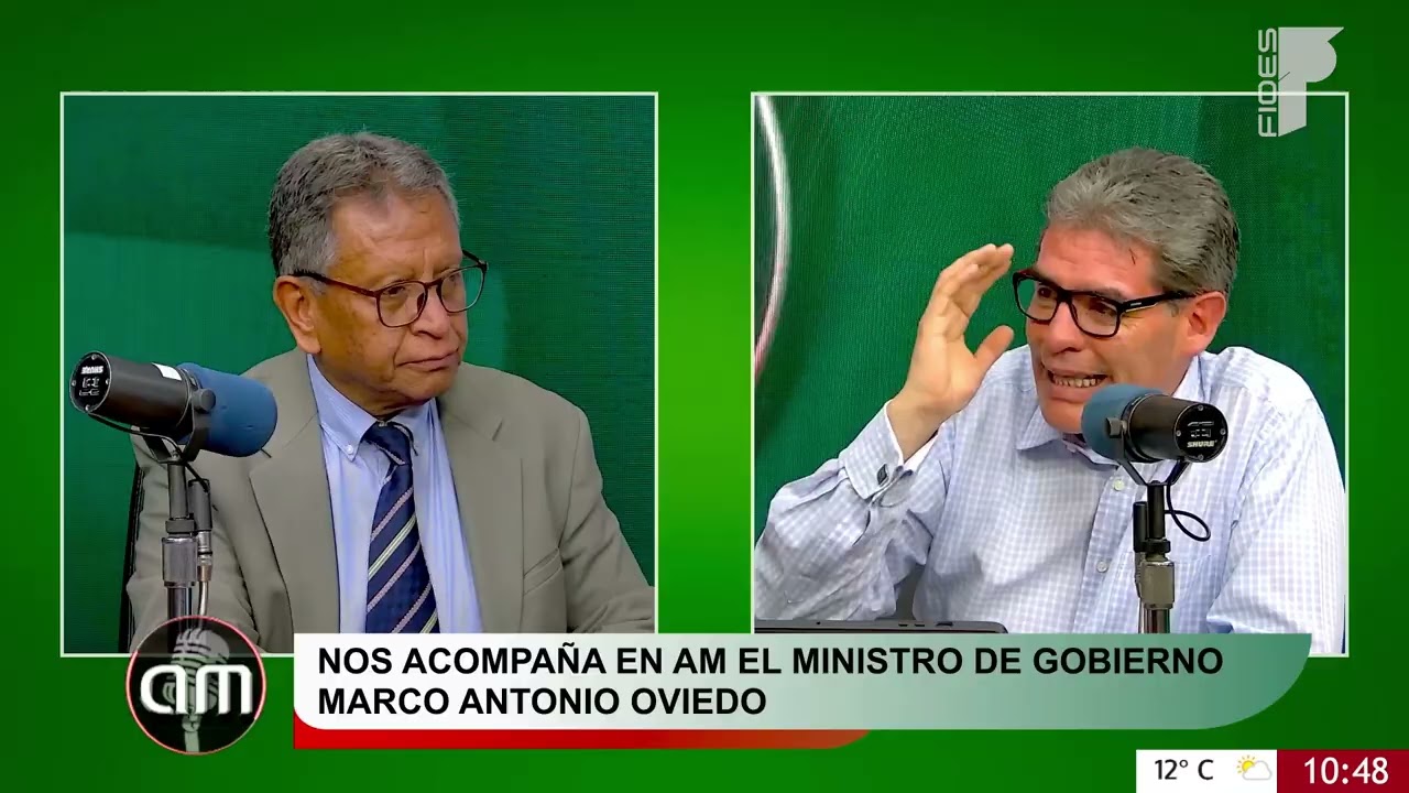🟢 Marco Antonio Oviedo, ministro de Gobierno |12.11.25|