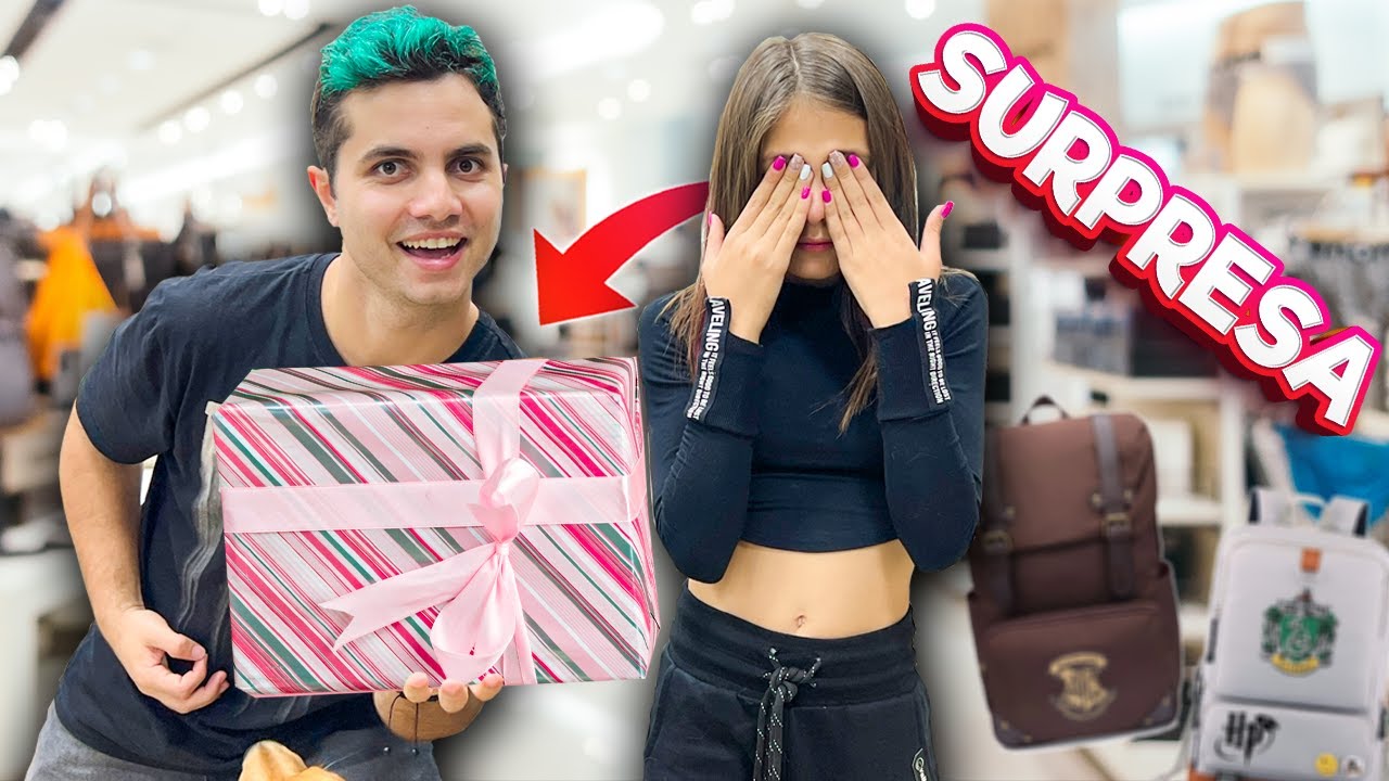 PRESENTE SURPRESA PARA BIANKINHA !  - Vida de Maloucos #19