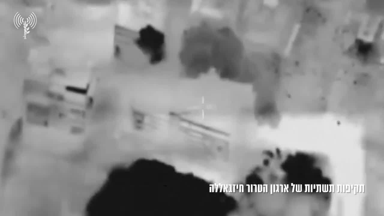 RAW VIDEO: Beirut building completely collapses after Israeli strike