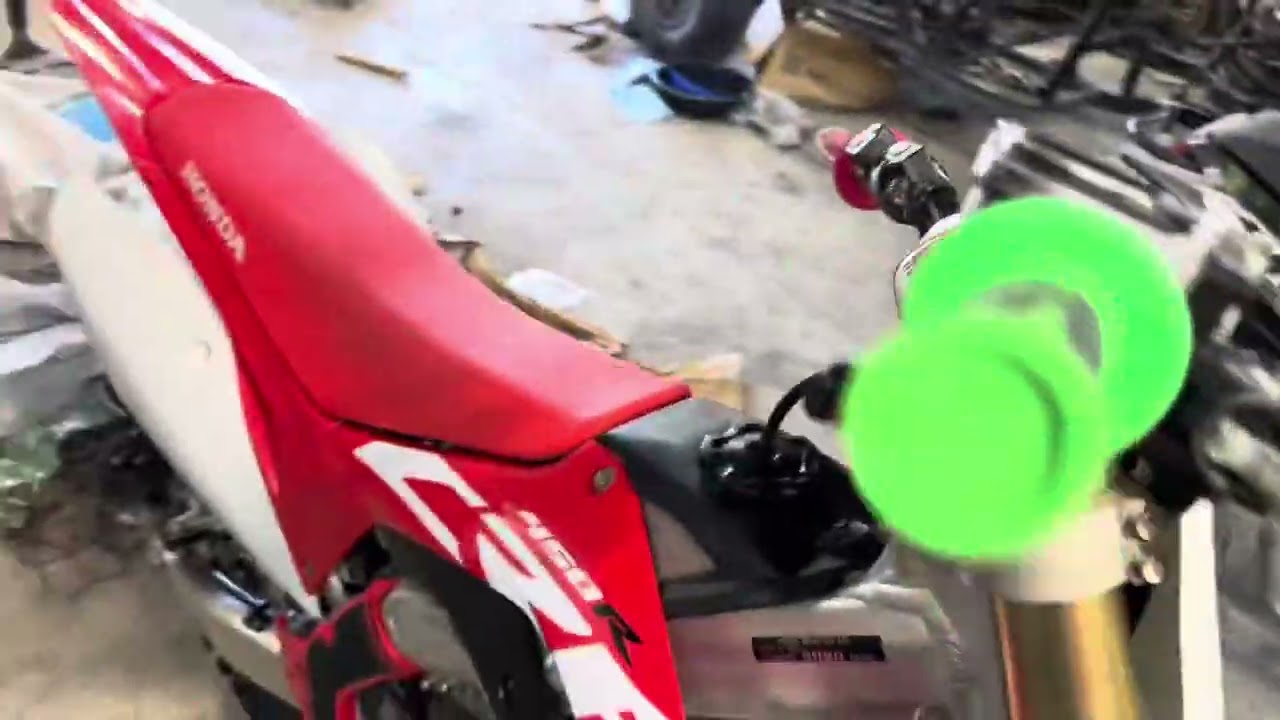 New bike, installing a thumb throttle!!!!!!! Test ride.