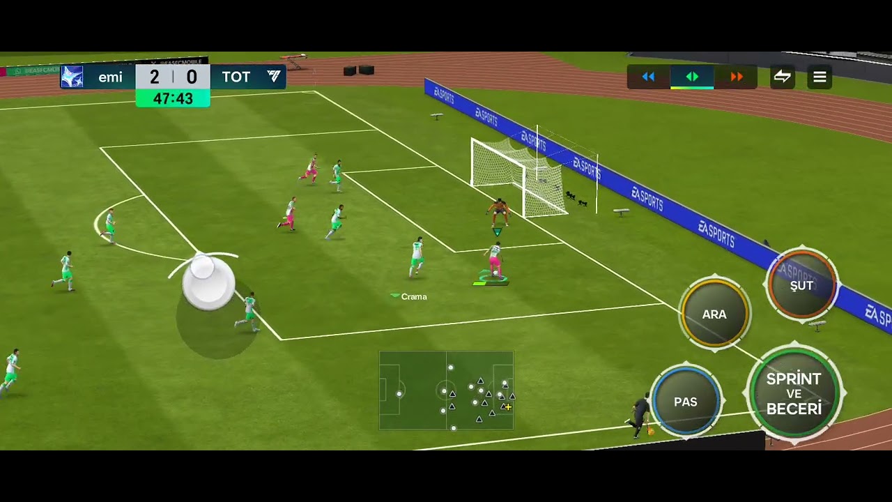 Bjk vs totw 2-1 profesyonel FC mobile 