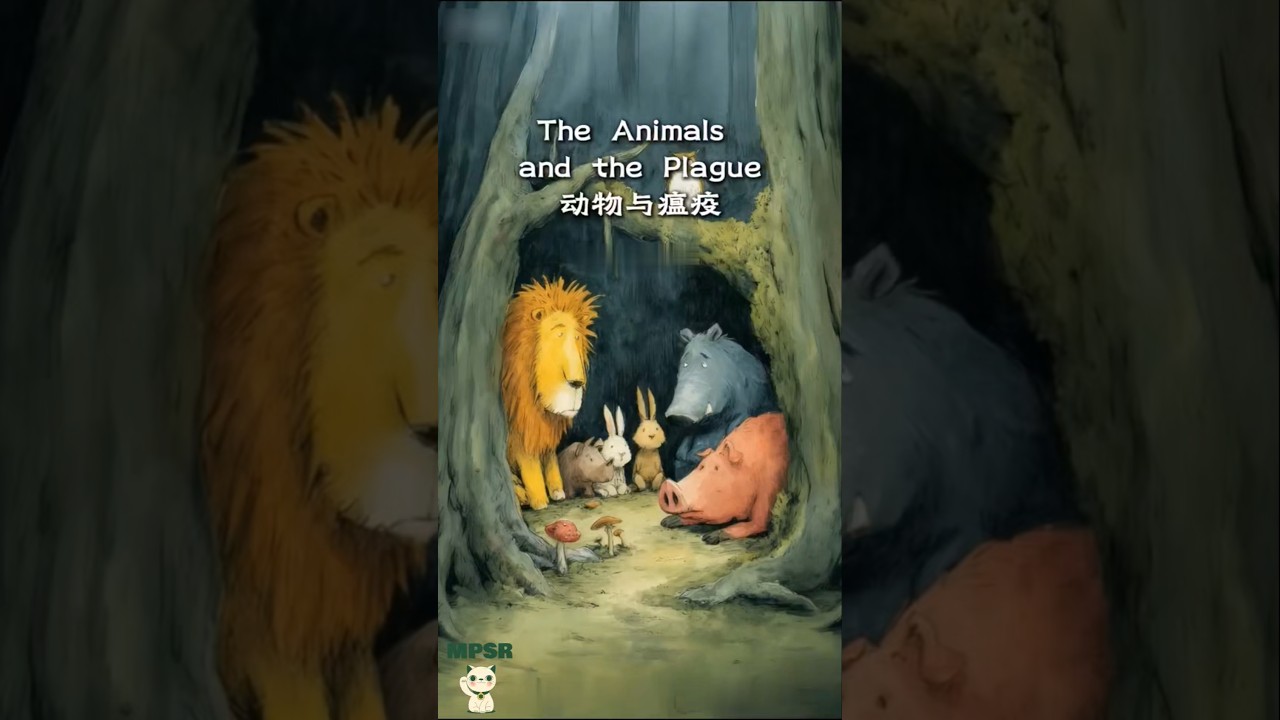 The Animals and The Plague 🦁🐺 | Moral Story for Kids | Bedtime Stories | Animated Kids Story