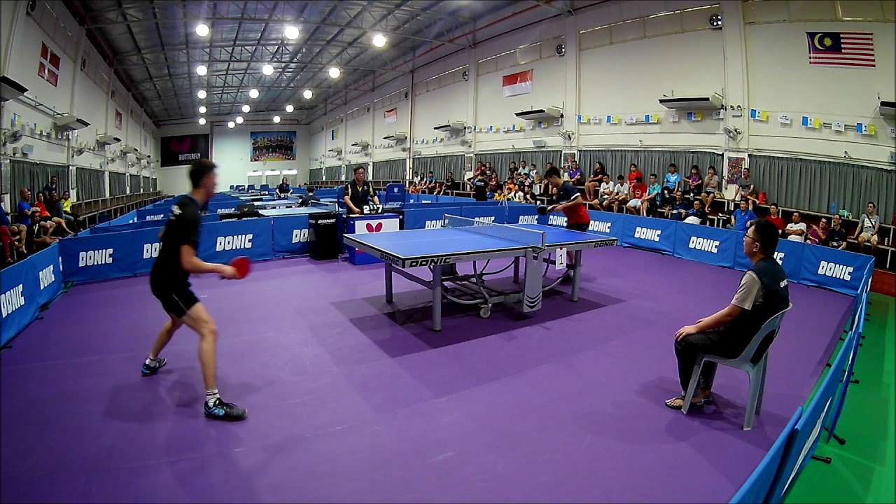 ASHRAF HAIQAL (NINJA) VS LEONG CHEE FENG (DONIC)