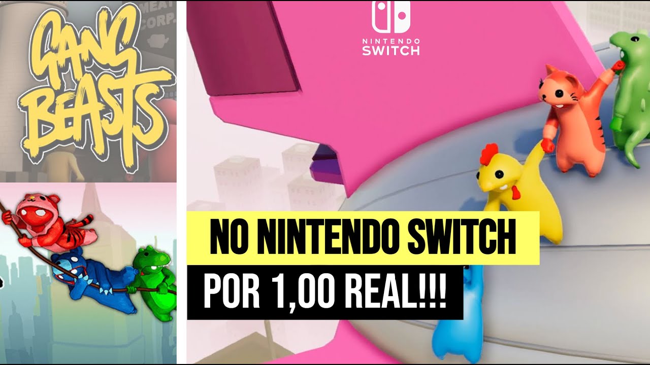 Gang Beasts no Nintendo Switch!