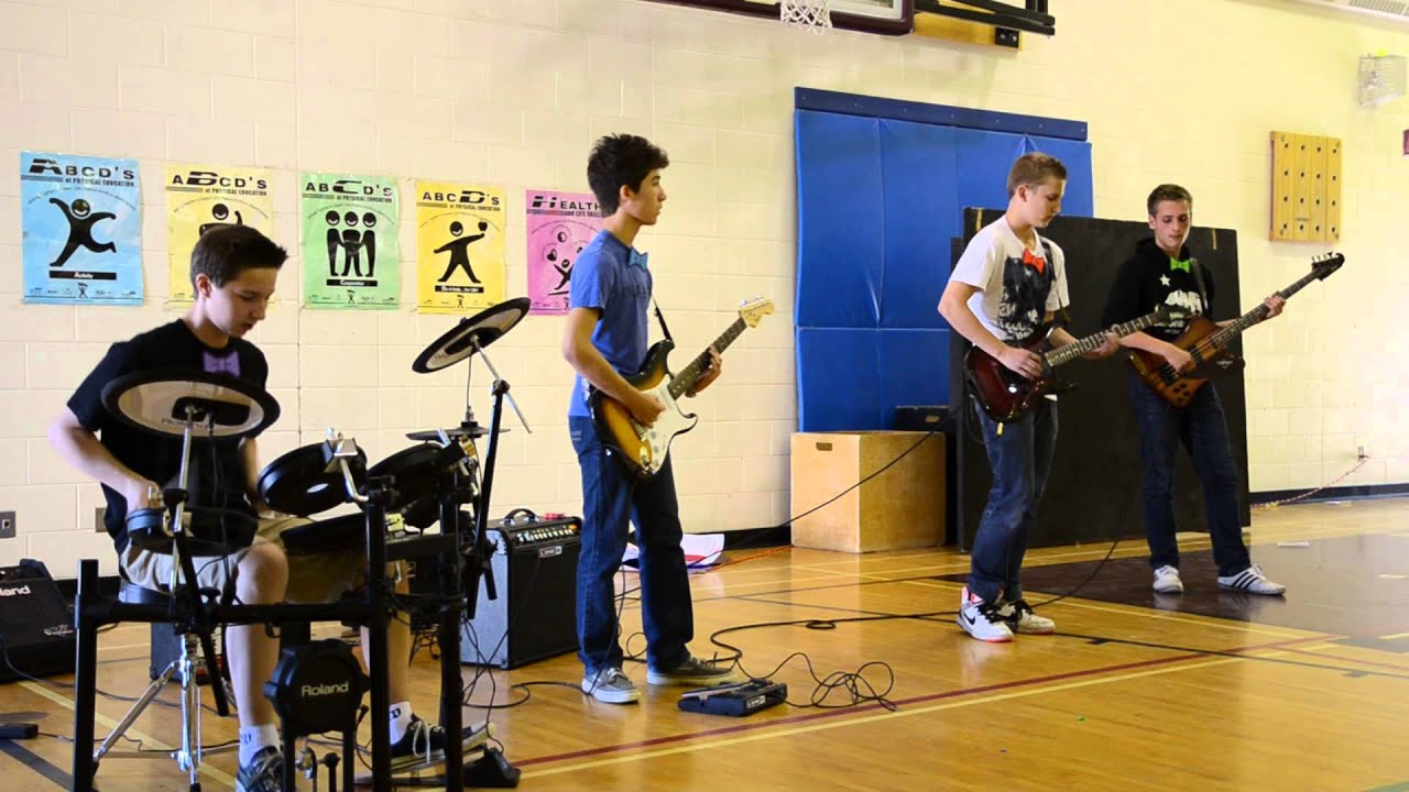 Bullet For My Valentine - Tears Don`t Fall - AOOL Jr. High Talent Show