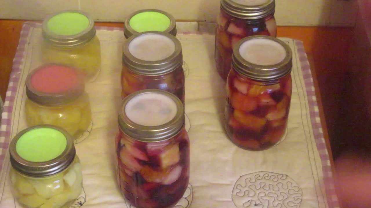 Canning Fruit Cocktail