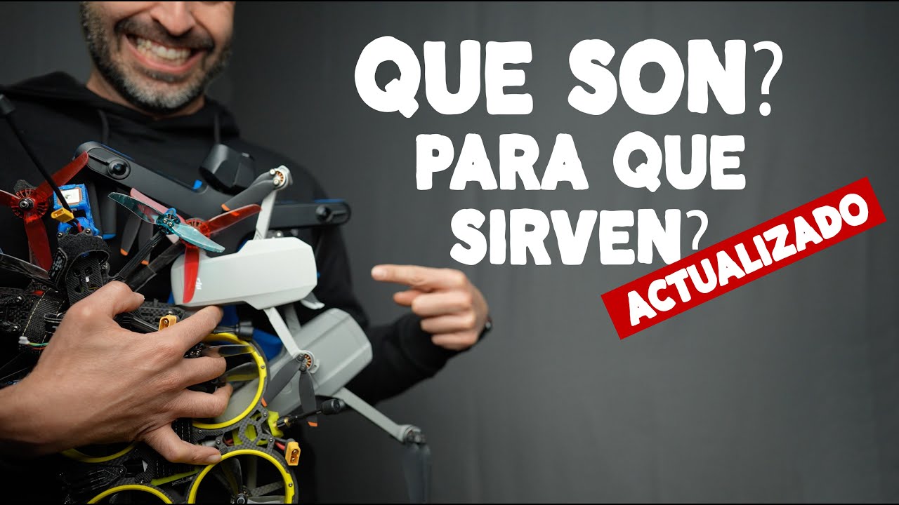 🚀 DRONES en 2021: Qu&eacute; son, Tipos y Para Qu&eacute; sirven (en Espa&ntilde;ol)  | [ACTUALIZADO!] 👍