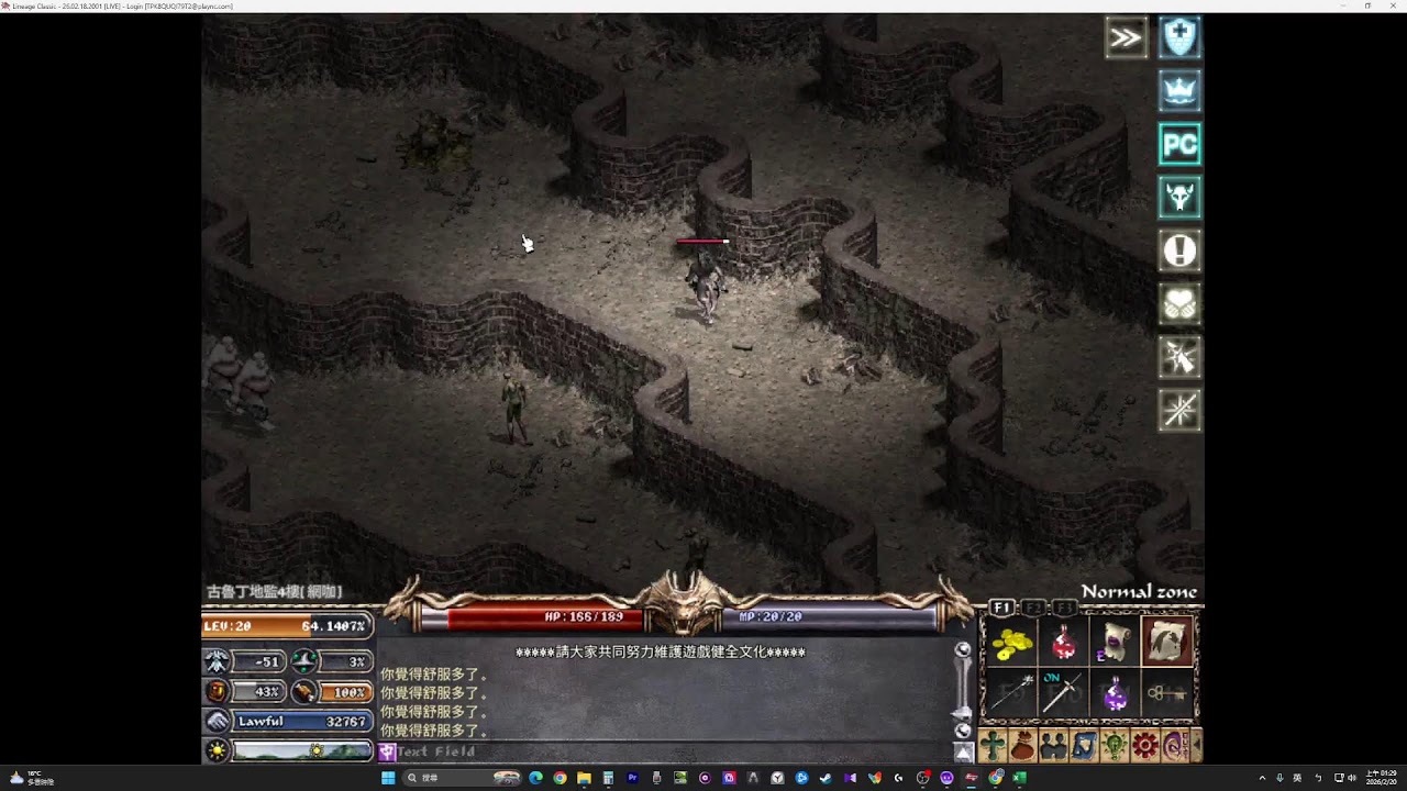 天堂經典版，無課武防滿，還多羅皮帶，是什麼感覺