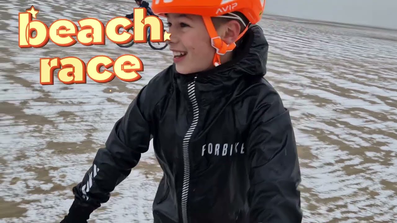 Beach race Le Touquet Paris plage,  la neige au rendez-vous !