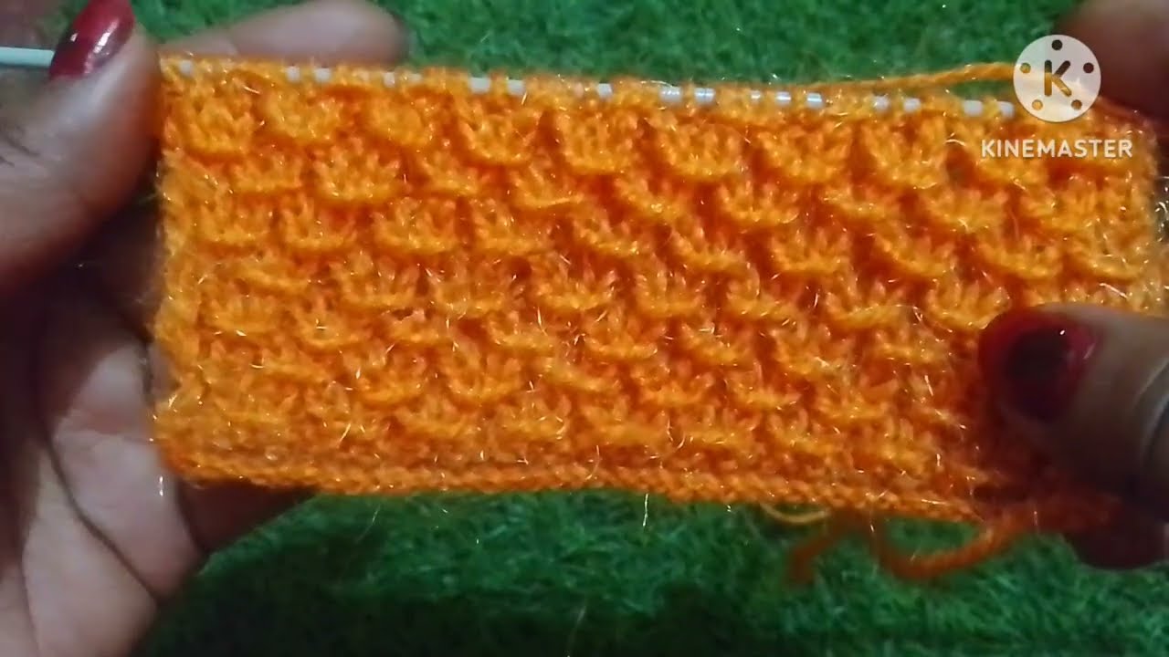 Beautiful border design for cardigan / sweater border design