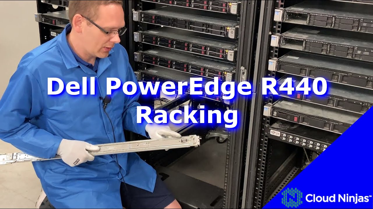 Dell PowerEdge R440 | How To Rack a Server | Server Racking | Sliding Rails | Rackmount Server