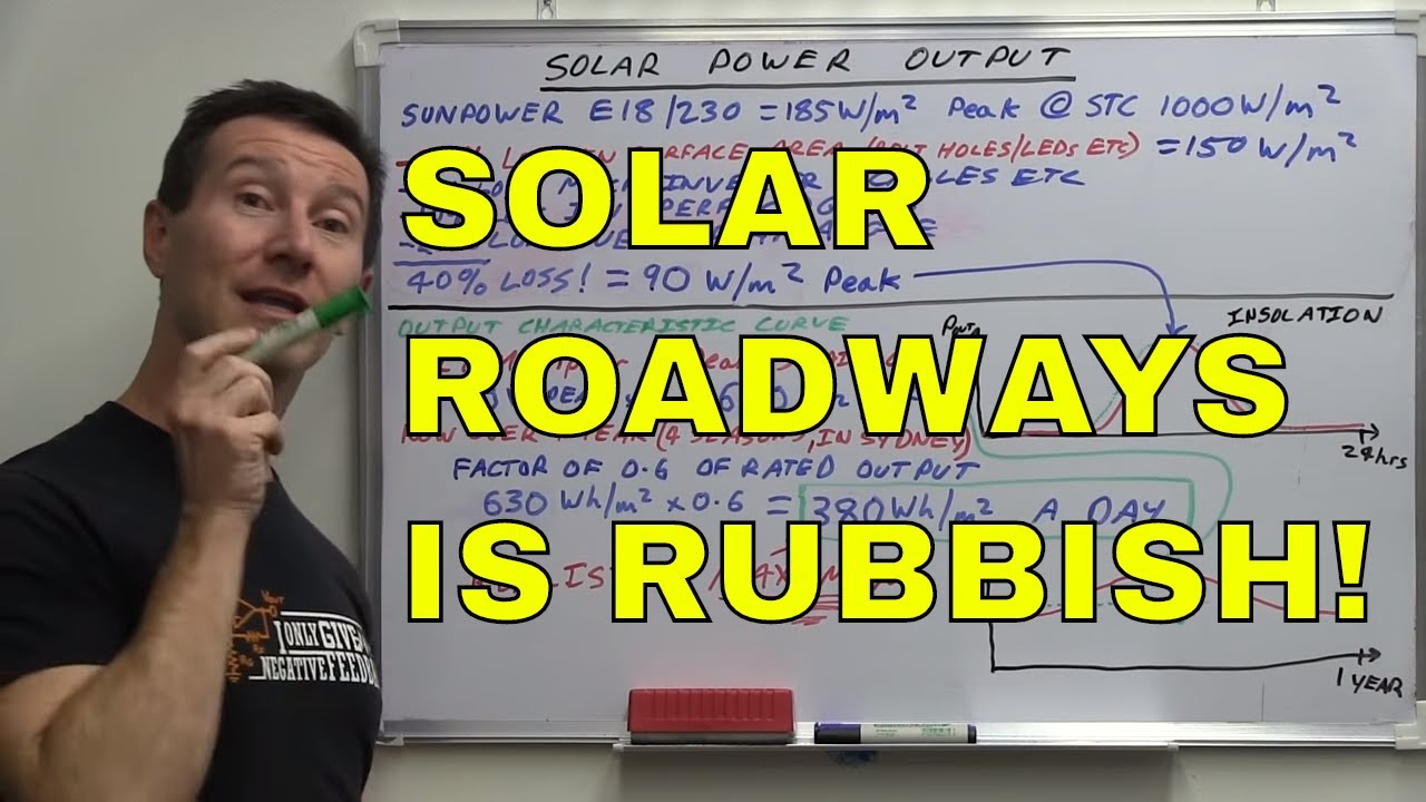 EEVblog #632 - Solar Roadways Are RUBBISH!