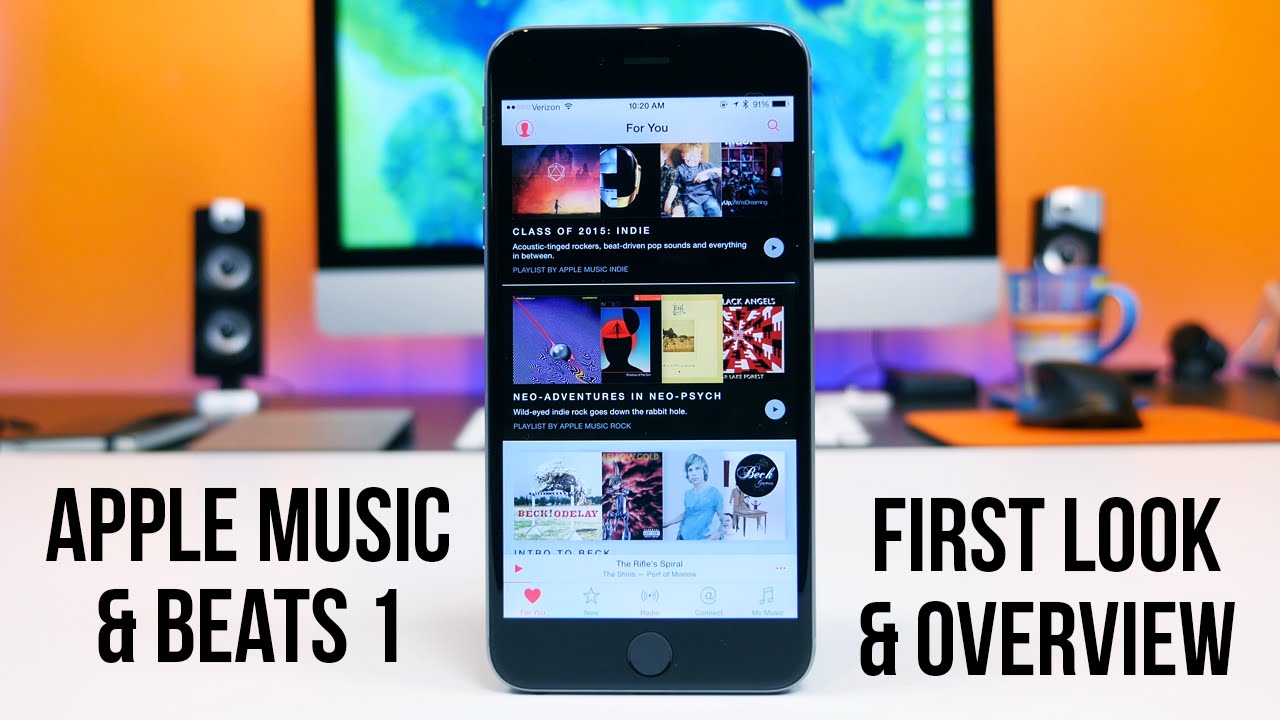 Apple Music and Beats 1 First Look and Overview