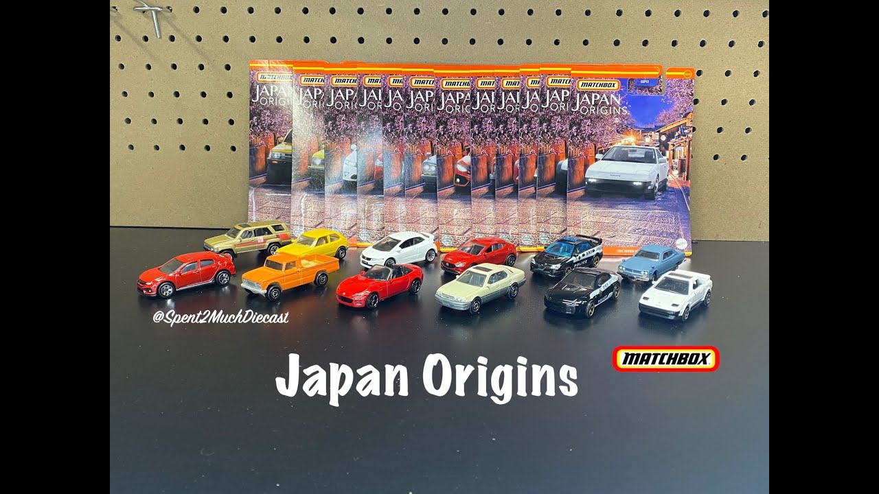 Japan Origin by Matchbox | Diecast Unboxing | JDM | Nissan Honda Mazda Toyota Subaru