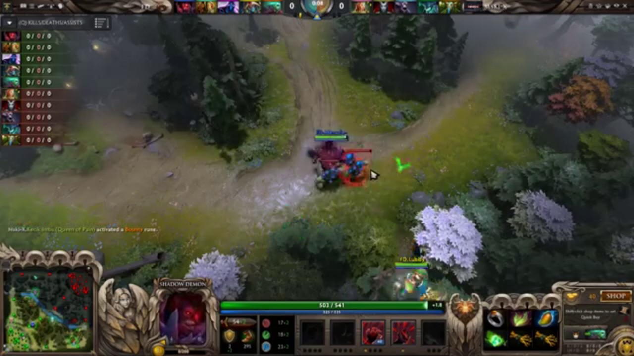 Dota 2 Meracle Carry Shadow Demon FD vs MSKI X EPICENTER 1