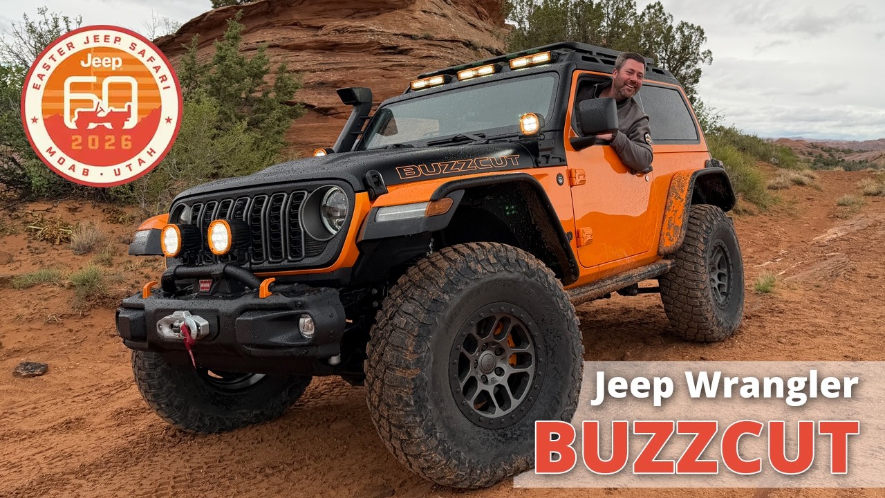 Jeep Performance Parts Seats, Fastback Hardtop and more! BUZZCUT, 60th Easter Jeep Safari 2026