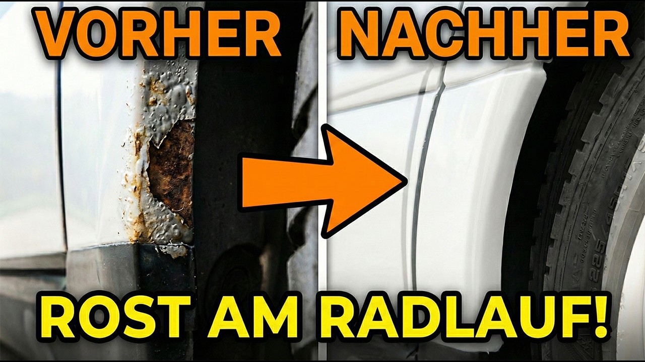 Rost am Radlauf entfernen und lackieren | Anleitung | LACKSTORE