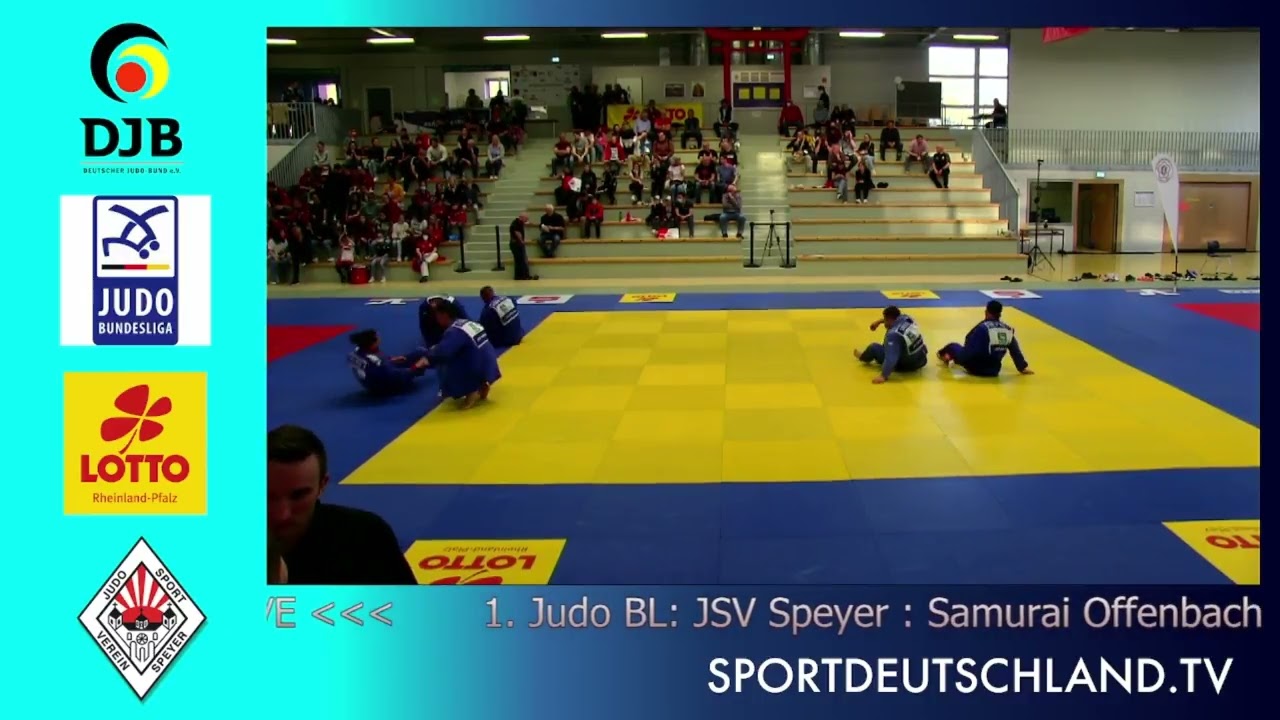 Judo 1.Bundesliga 2022: JSV Speyer : Samurai Offenbach