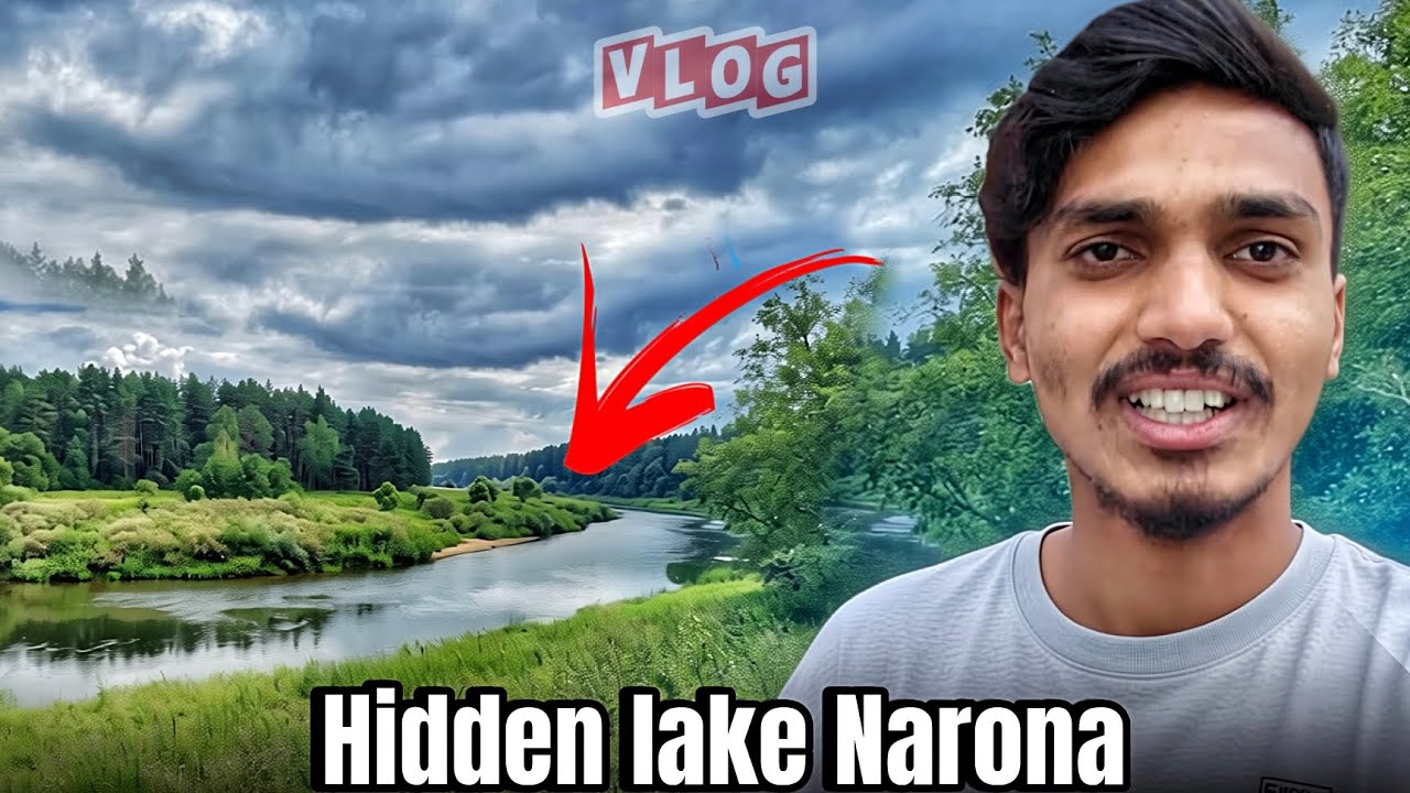 You won’t believe this hidden lake in Narona 😱💙”#hidden #lake #travel 
