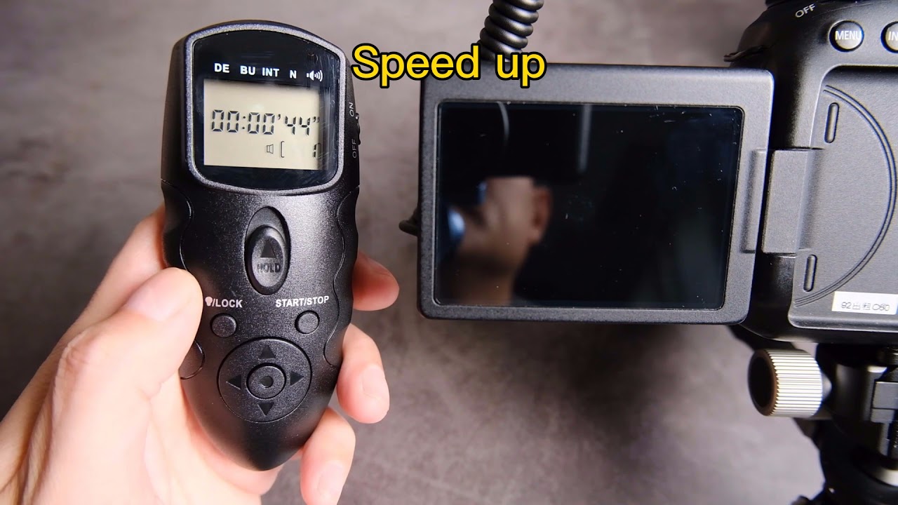 JJC WT-868 Wireless Timer Remote Instruction for Use