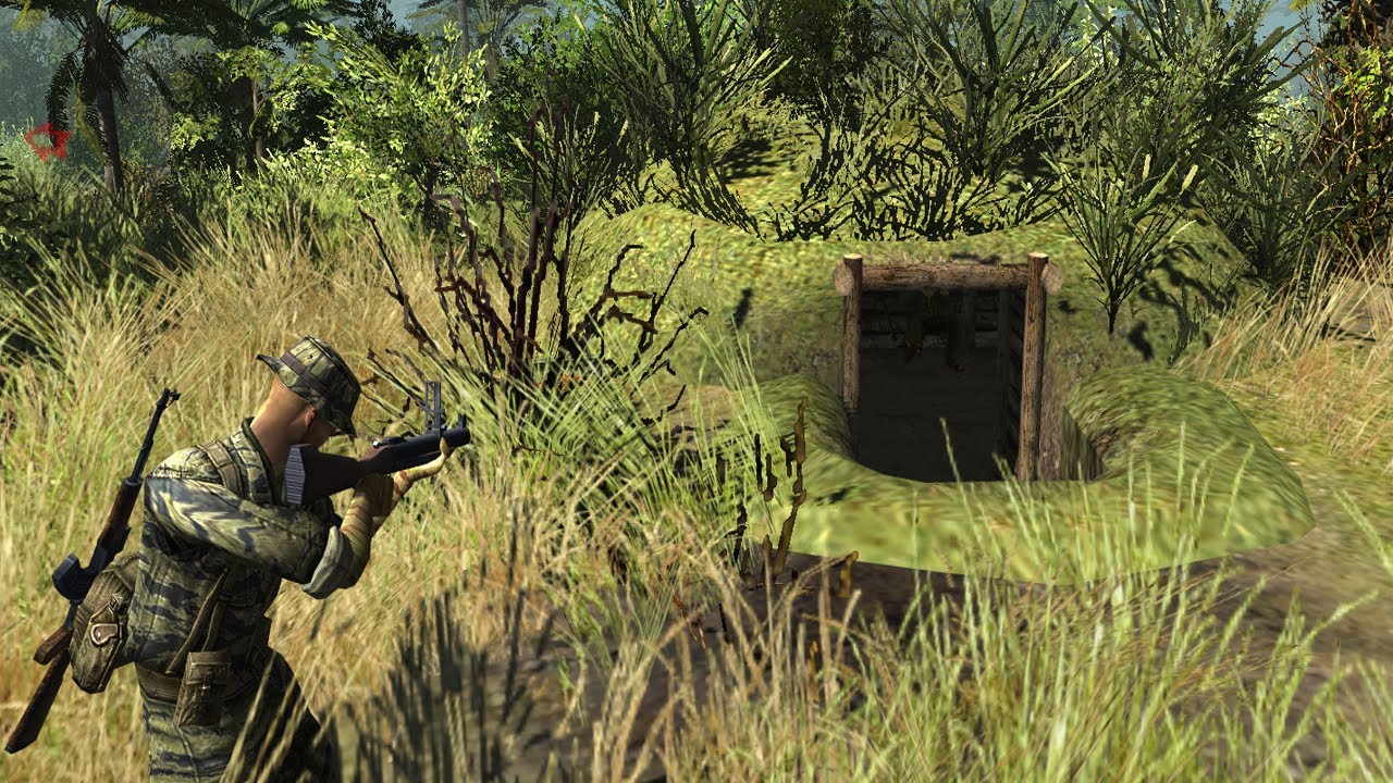 Men of War Vietnam - USA campaign walkthrough - Mission 4 - Die Hard Attack 1/2