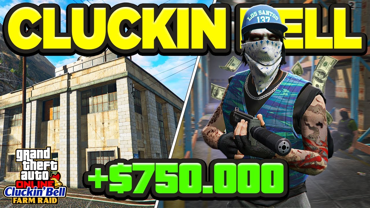 COMO FAZER O GOLPE DE CLUCKIN BELL RÁPIDO E FÁCIL - GUIA COMPLETO GTA 5 ONLINE
