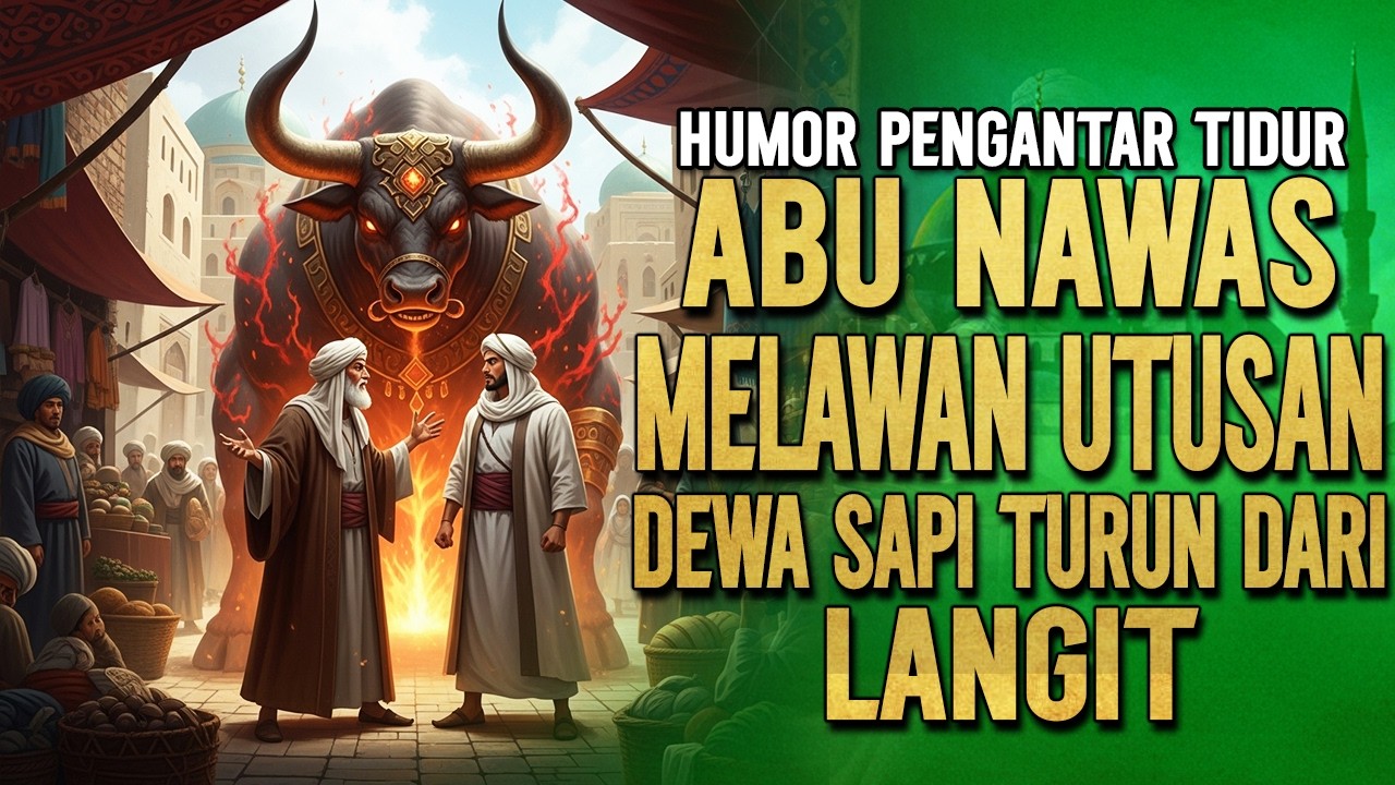 ABU NAWAS DAN DEWA SAPI YANG TURUN DARI LANGIT || KISAH ABU NAWAS PENGATAR TIDUR