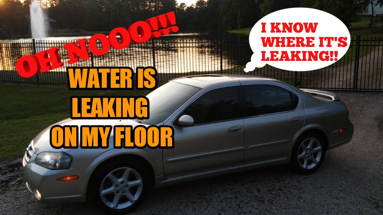 I FOUND OUT WHY THE PASSENGER SIDE FLOOR IS WET IN MY CAR