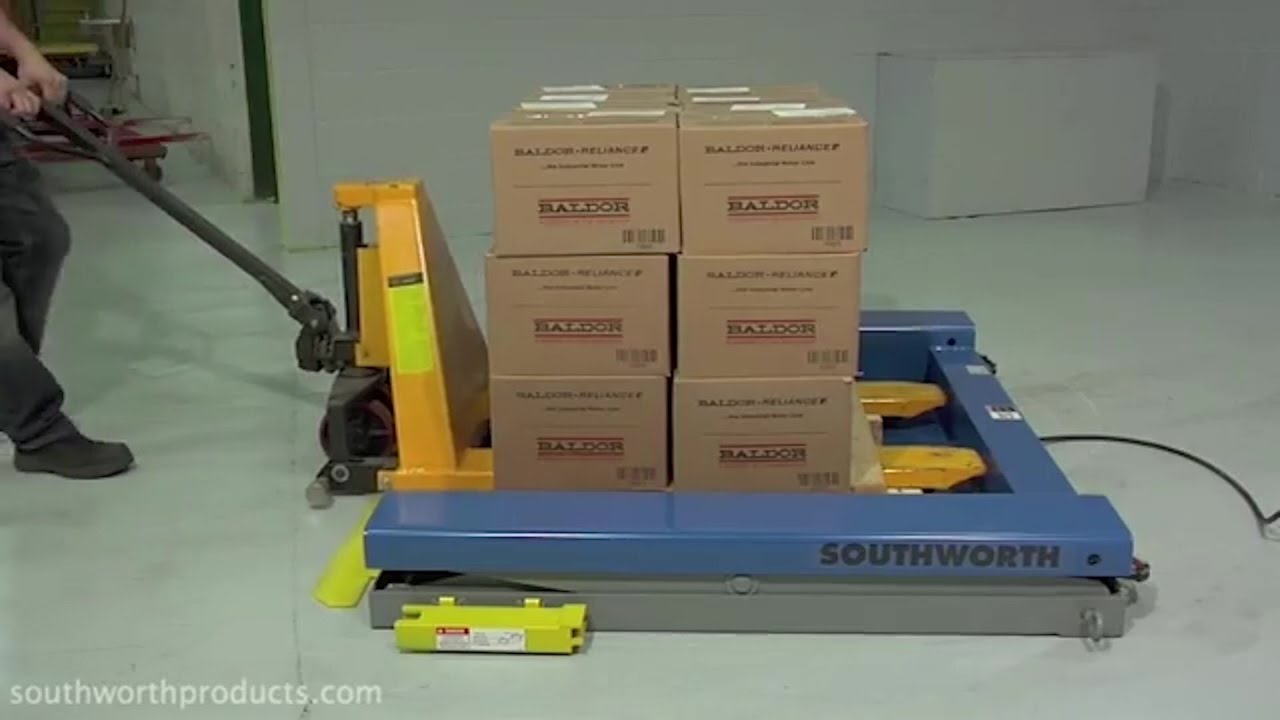 Floor Height Lift Table: Extended - Southworth
