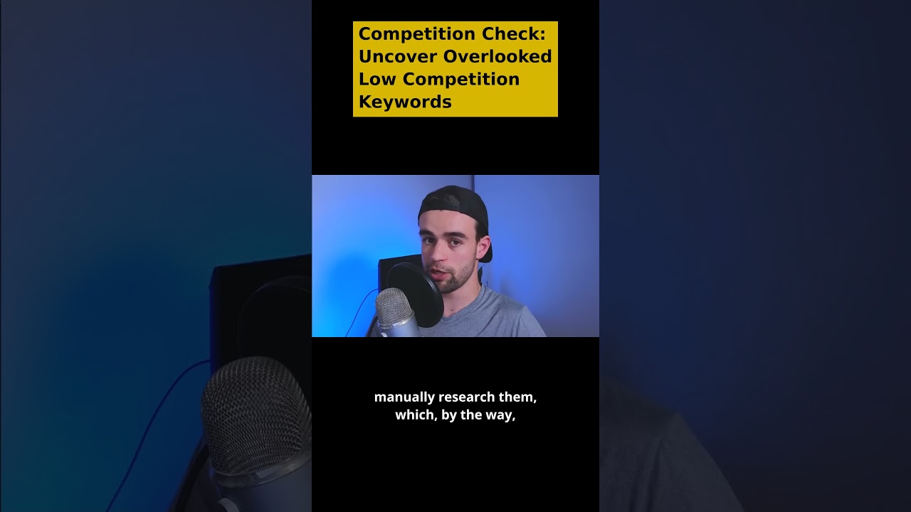 Competition Check Uncover Overlooked Low Competition Keywords #YouTube #Marketing #ShortsCreator
